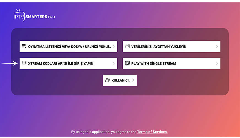 IPTV Smarters Pro quraşdırılması addım 2