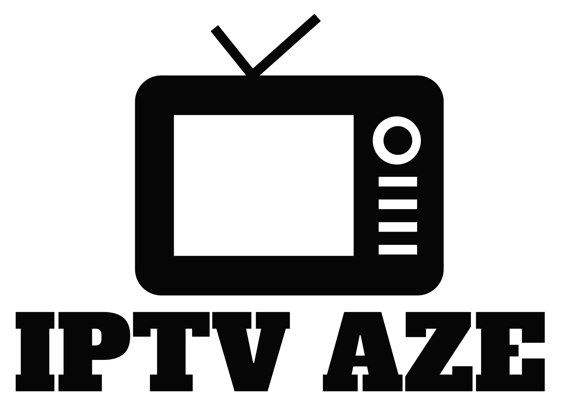 IPTV AZE Dark Logo